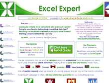 Tablet Screenshot of excelexpert.com